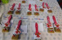 2021-11-02 : Brico-kids -  Les pinceaux de Noël 