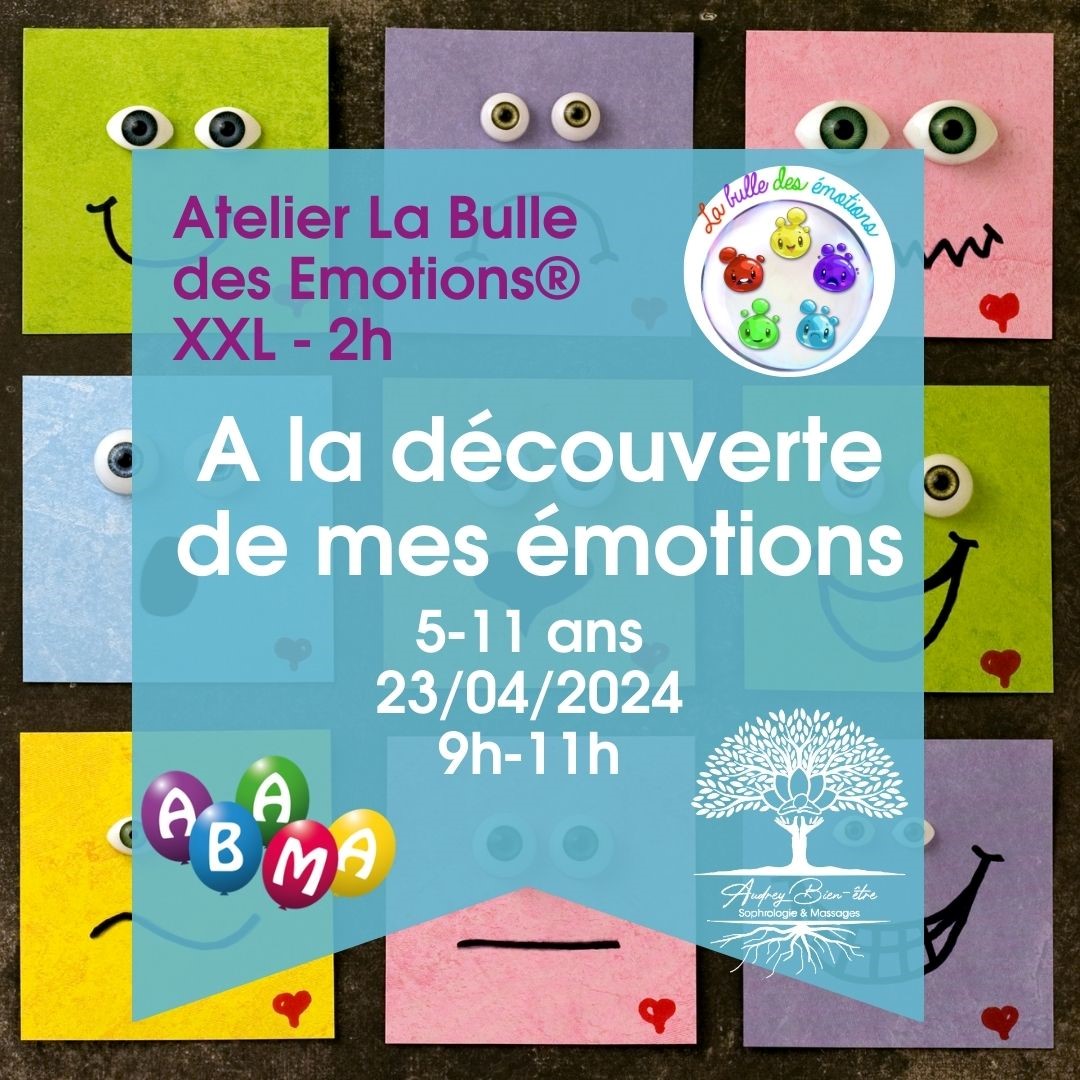 Atelier “La Bulle des Émotions” mardi 23 avril